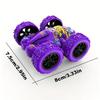 Игрушечные машинки 4WD Inertial Stunt Monster Truck - Двусторонняя езда, Прочная пластиковая конструкция, Яркие цвета и Бум! Дизайн - Подарок на день рождения/Рождество