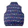 MIKI HOUSE HOT BISCUITS Vest, Boys and Girls, Navy Blue, 110cm, 73-5702-497
