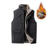Men Winter Vest Thick Vests Man Thicken Waistcoat Velvet Warm Sleeveless Men's Vests Jacket