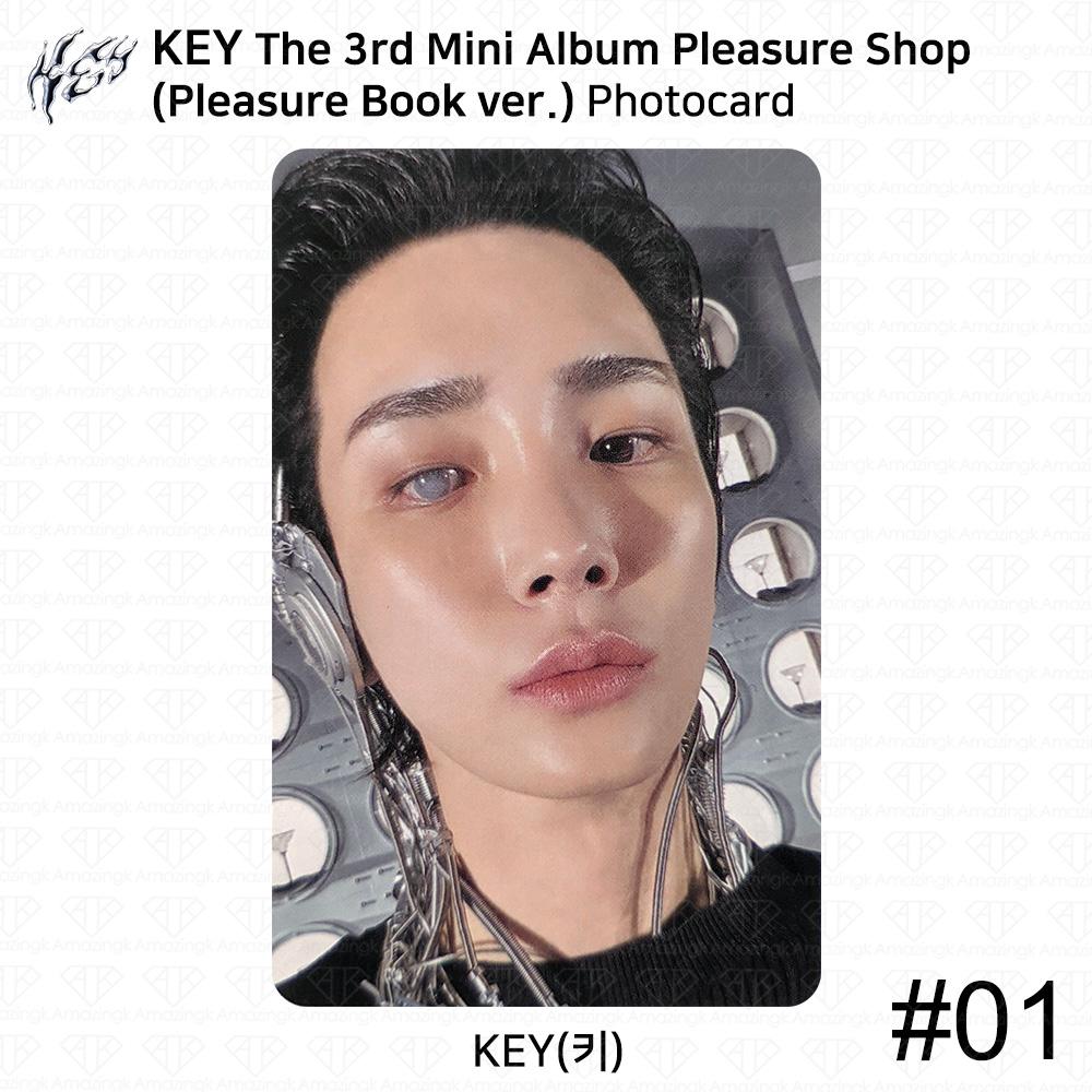 SHINee KEY 3-й мини-альбом Pleasure Shop Официальная фотокарточка SMini Glass Package