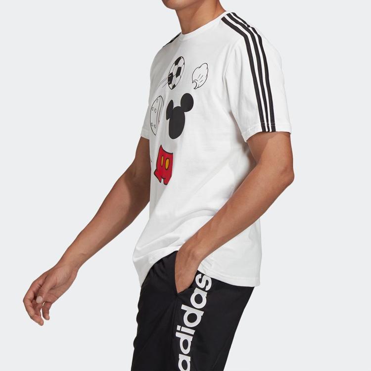 adidas Мужская спортивная футболка Disney Mickey Training, белая GF3239