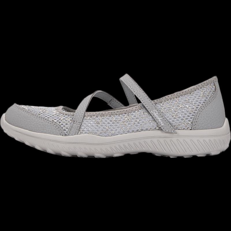 Skechers Женская летняя повседневная обувь для активного образа жизни 100022-GRY