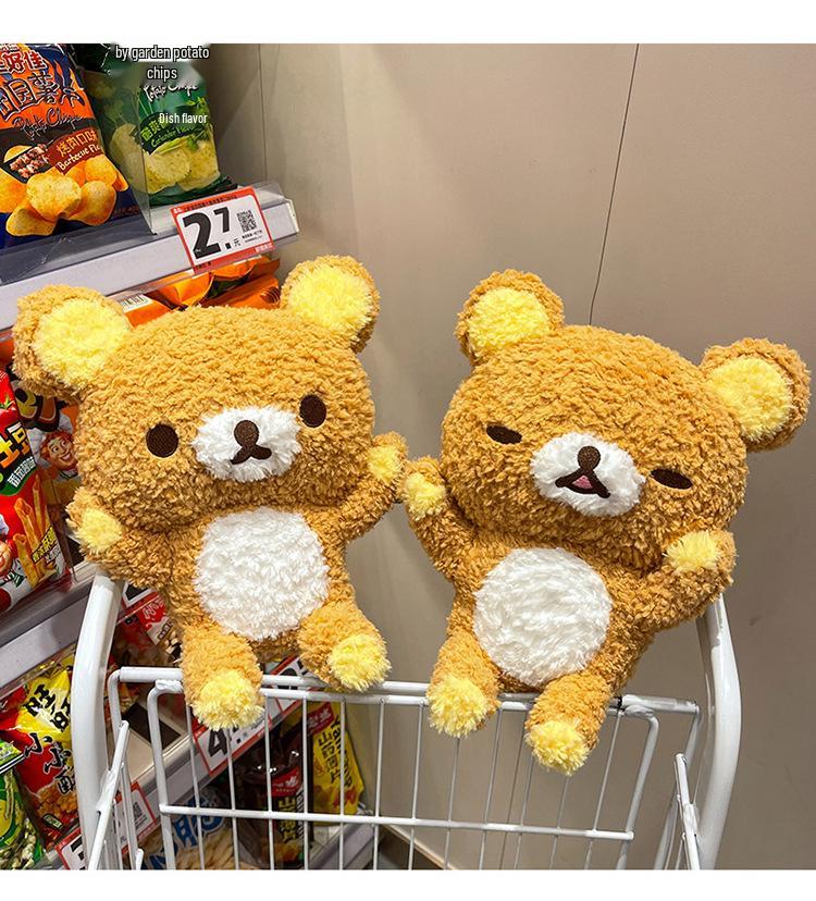 Плюшевая кукла Rilakkuma обнимающий медведь - Идеальный подарок на день рождения или Рождество для девочек