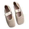 Leather Single Shoes Women's Shoes Flat Retro Mary Jane Shoes