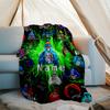 Personalized Custom Name Blanket - Gorilla Tag Print Design,Blanket for Sofa,Bed,Travel,Camping - Soft and Warm, Great Gift
