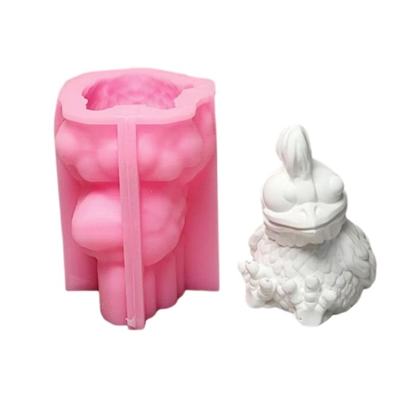 Silicone Moulds Animal Molds Epoxy Resin Molds Funny Chicken Plasters Molds Handmade Ornament Molds Castings Molds
