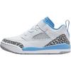 Air Spizike Low PS UNC Kids Sneakers White University-Blue Wolf-Grey FQ3951-141