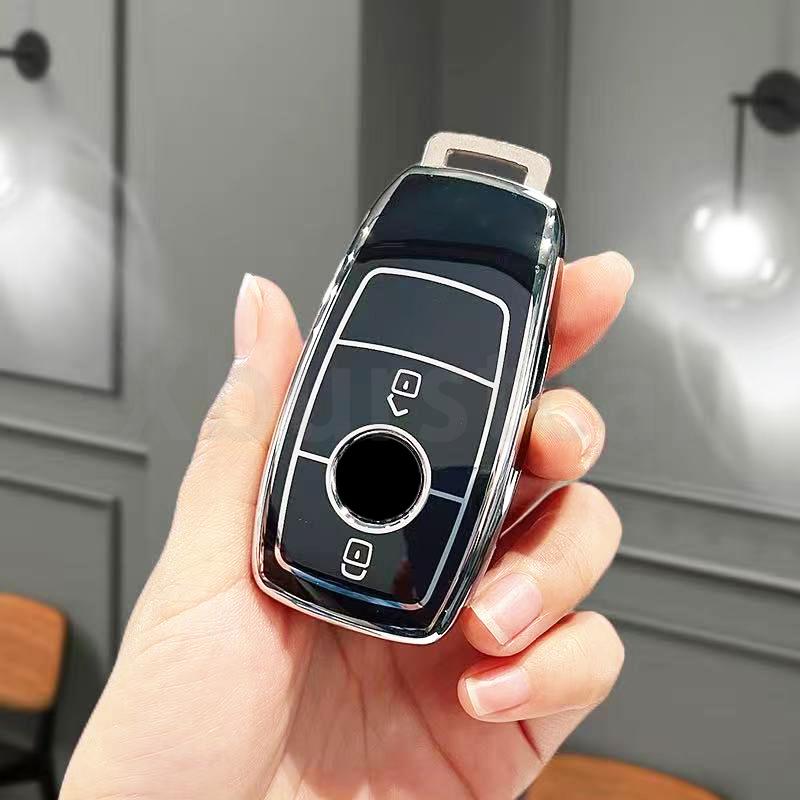 Чехол-брелок из ТПУ для автомобильного ключа Mercedes Benz W213 W205 W176 W177 W211 W212 W210 W222 Класса A Maybach A B C E S R GLS