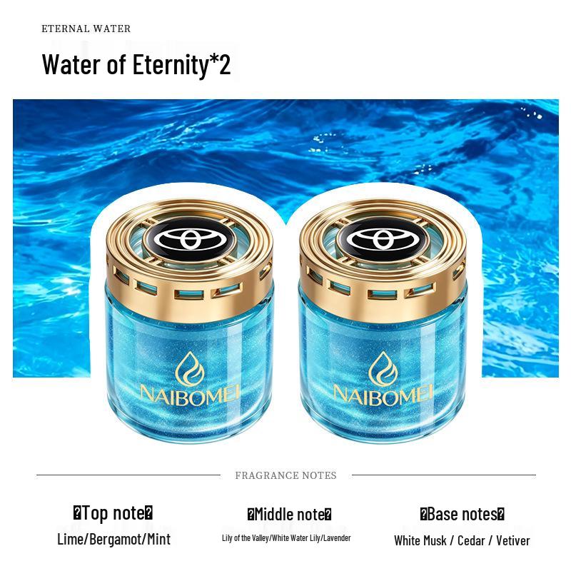 Toyota Corolla, Sienna, IZOA, Yaris, CHR, Raize Car Air Freshener: New Car Scent Solid Perfume