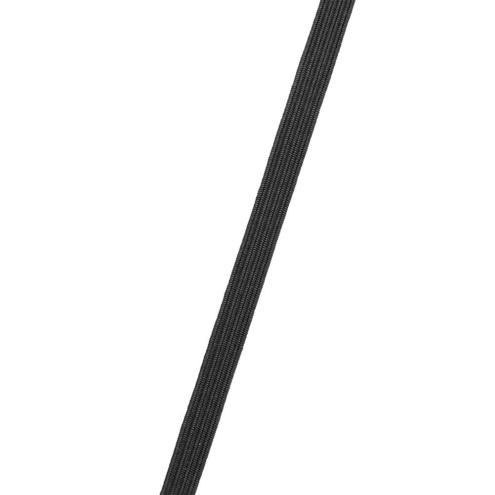 3 пакета 0,6 см 10 м 32,8 фута Плоская эластичная веревка Шнур Резинки для шитья одежды DIY Крафт-проектЧерный