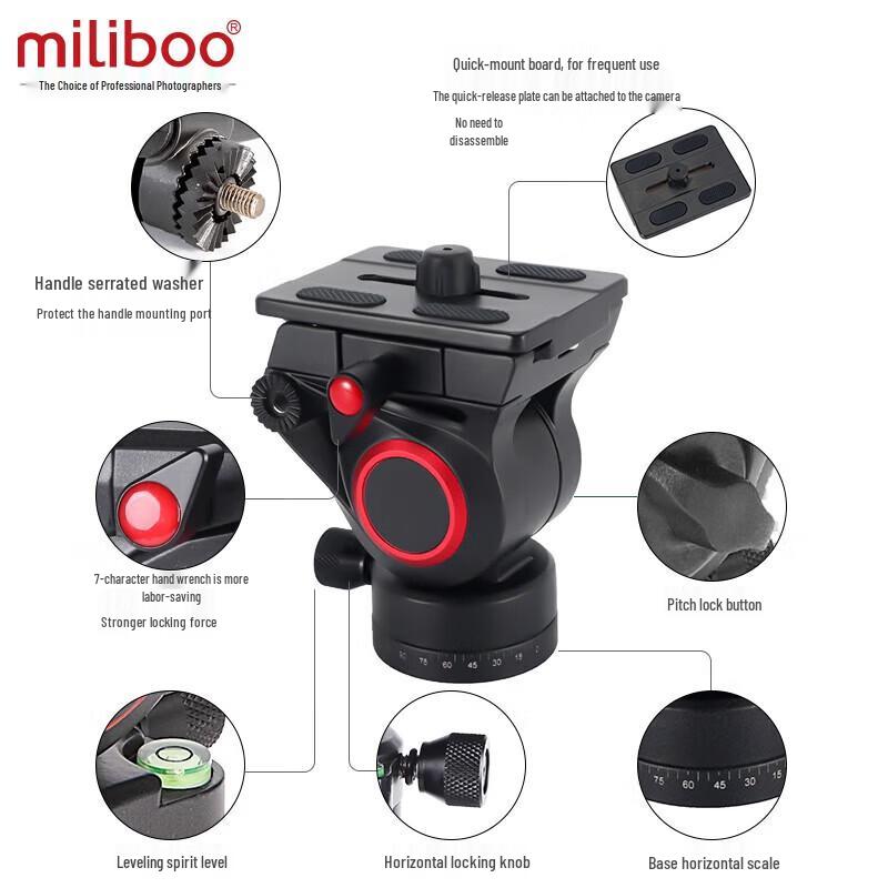 Карбоновый монопод Miliboo с головкой Arca