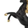 Desktop Horse Sculpture Ornament Resin Standing Horse Statue Standing Horse Figurine  Home