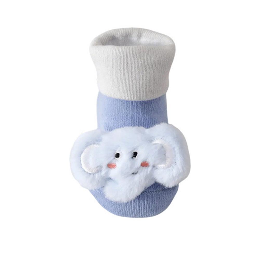 Thick Newborn Baby Socks Plus Fleece Walking Socks Warm Baby Plush Socks  Baby Boys Girls