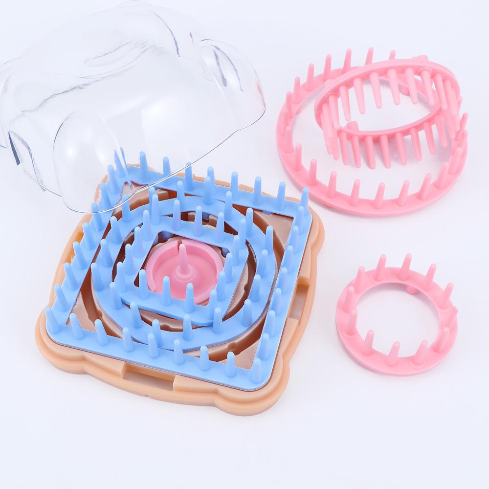 Yarn Daisy Pattern Knitting Craft Knitting Tools Flower Knitting Wool Yarn Knitting Flower Loom