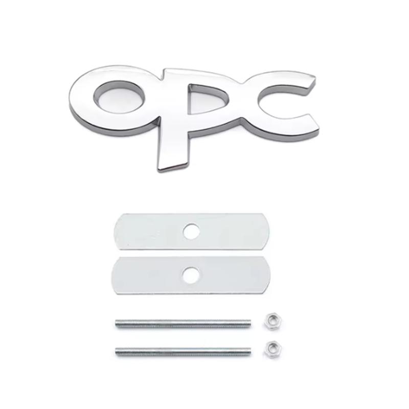 Эмблема OPC Line Значок на решетку радиатора Наклейки на заднюю часть Логотип Для Opel Astra G H J K F Corsa D Zafira B Insignia Mokka Regal Аксессуары