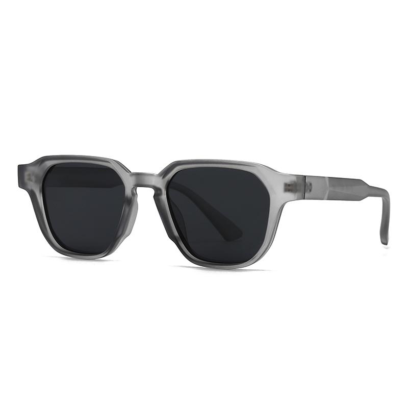 Trade New Modern Retro Square Single-Beam Sunglasses Ins Style Street Photography Sunglasses Zt-Y05