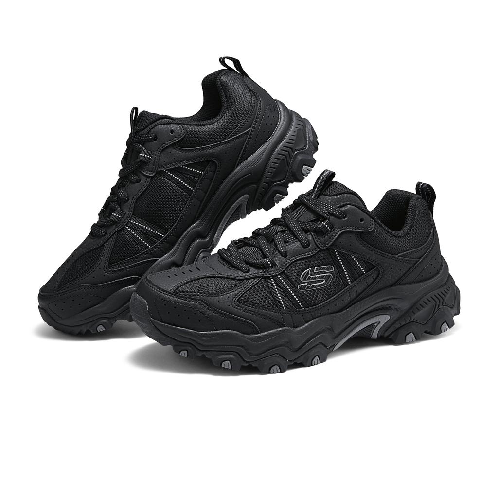 Skechers Cloud Wild Обувь Черный Воин Горный Тренд Универсальные Спортивные Легкие Амортизация Стабильное Сцепление Низкие Наружные Функциональные Ботинки 237527-BBK