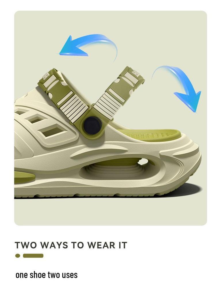 Мужские медицинские тапочки 2025 года с нескользящей подошвой, защитой от запаха и воздушной подушкой для лета