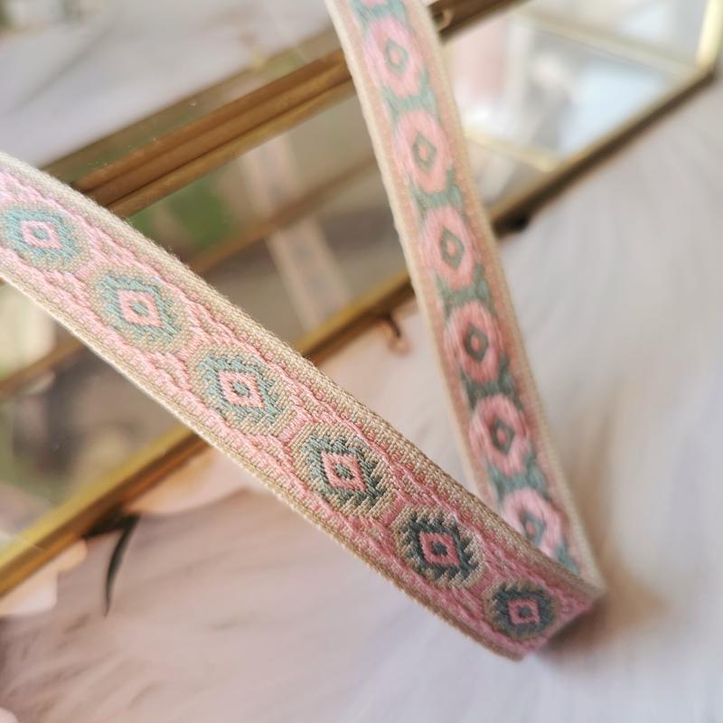 Жаккардовая лента с этнической вышивкой Misi для DIY одежды кукол