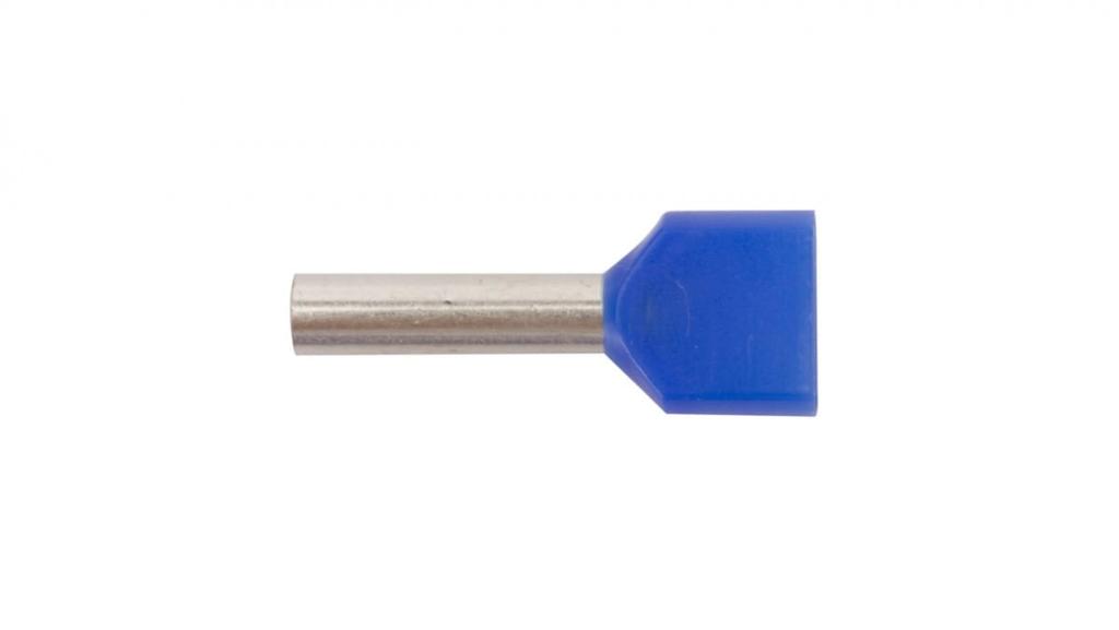 Insulated Ferrule Terminal Hi 2X2.5/13 Blue E08Kh-02020101801 /100 Pcs./