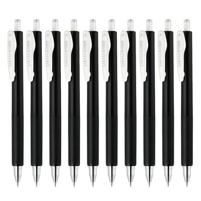Zebra Sarasa Nano Гелевая шариковая ручка, 10 шт., 0,3 мм, Черный, шт., B-JJH72-BK