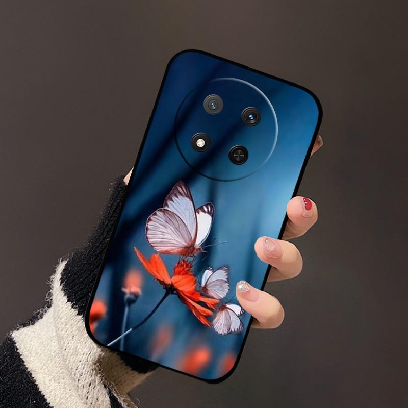 Для Honor Magic7 Lite 5G Модный Цветной Расписной Роскошный Мягкий Силиконовый Чехол для Телефона Для Huawei Honor Magic7 Pro Чехлы Обложка Magic 7