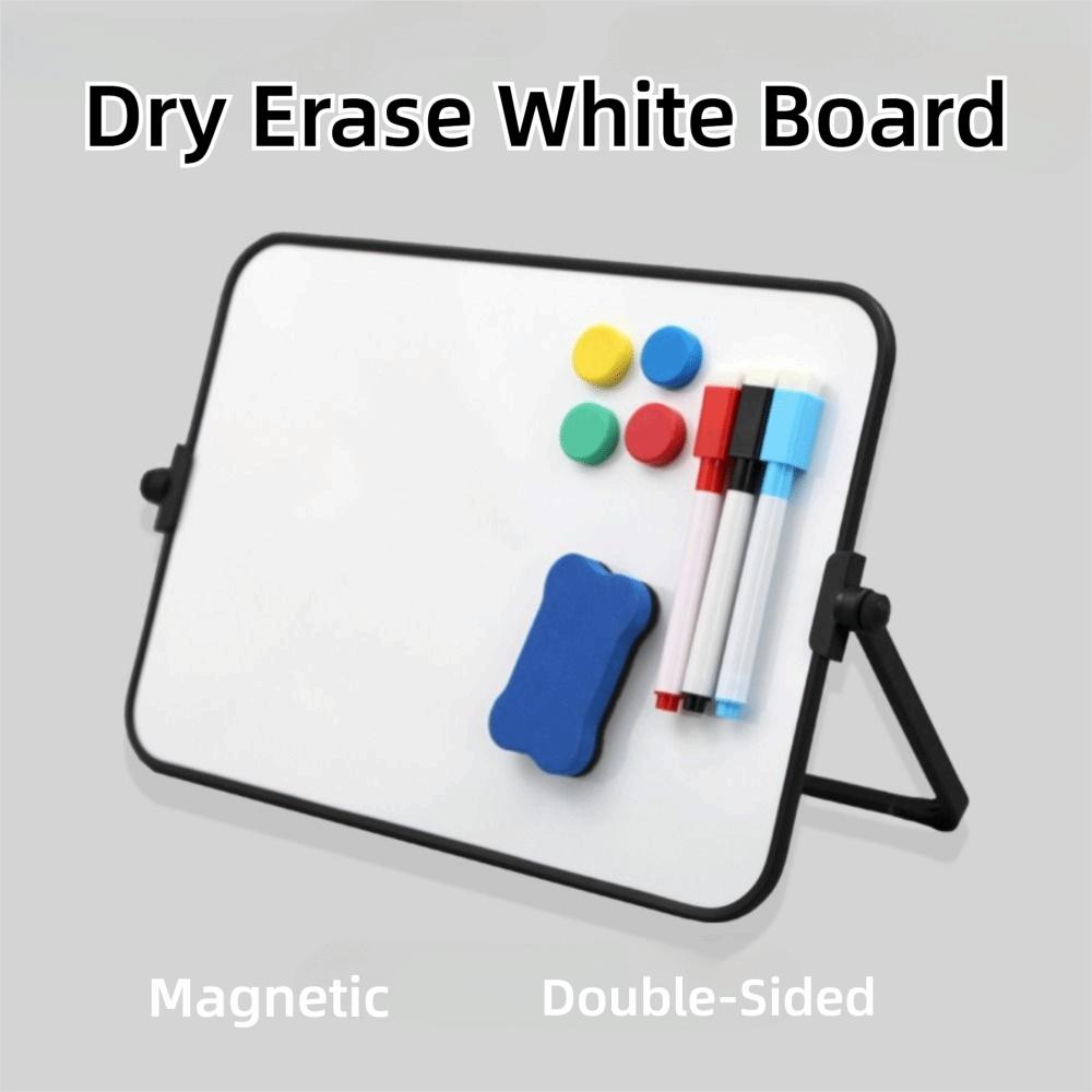 with Stand Dry Erase White Board Erasable White Board Easel Magnetic Whiteboard  Memo To Do List