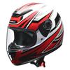 LEAD MODELLO Full Face Motorcycle One Size Fits Most Helmet, White, (Under 57-60cm)