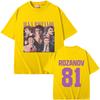 Heated Rivalry Ilya Rozanov Hollanov 81 Tshirt Men Women Casual Oversized Short Sleeve T Shirts Male Fashion Trend Streetwear