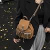 Autumn and Winter Retro Suede Backpack for Work and Commuting, Versatile Women's Travel Backpack, College Student School Bag,