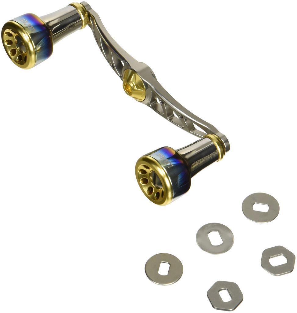 Катушка LIVRE FullComp crank для Shimano 100 P Gold (правша) (Титан + Г)