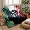 Napoli FC Soft Flannel Fleece Blanket Lightweight Cozy Warm Throw Blanket For Sofa Bed Home Decor