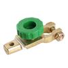 1-5Pcs Heavy Duty Battery Disconnect Isolator Cut Off Switch 12V 24V Green 17MM Fits Standard Negative Terminal Car Accessories