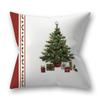 Роскошная мягкая полиэстеровая наволочка для рождественской подушки 'Персиковая кожа' с дизайном Санта-Клауса