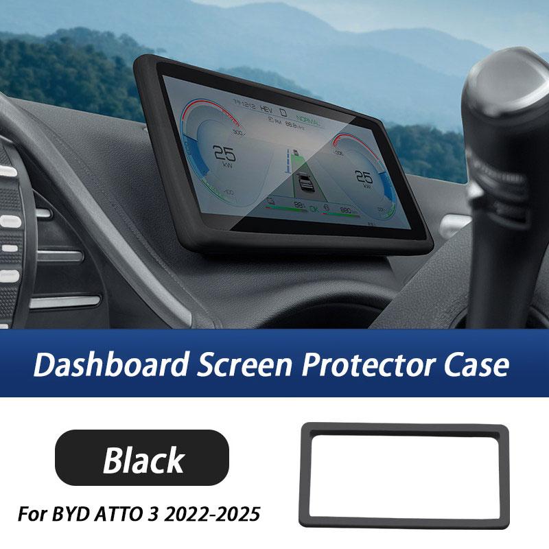 Silicone Anti-Slip Screen Protective Cover for BYD Yuan Plus ATTO 3 2022 2023 2024 2025 Instrument Display Car Accessories