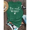 2026 New Be Your True Self Heart Print Round Neck Women Sleeveless Tank Top Soft Knit Versatile Comfortable Casual Summer Vest