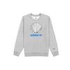 Adidas Originals Trefoil X Noah Co-Branded Printed Crewneck Sweatshirt Men Sweatshirt Gray GM8438