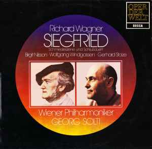 LP Record RICHARD WAGNER GERHARD STOLZE BIR Siegfried Schmiedeszene Und Schlud SMD1335 DECCA Germany Classical Used