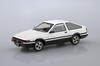 Aoshima Bunka Kyozai Rakupla Snap Kit Toyota Sprinter Trueno Пластиковая модель ООО. (АОСИМА) 1/32 №11-WB Hi-Tech Двухцветный Предварительно окрашенный (Автомобиль)