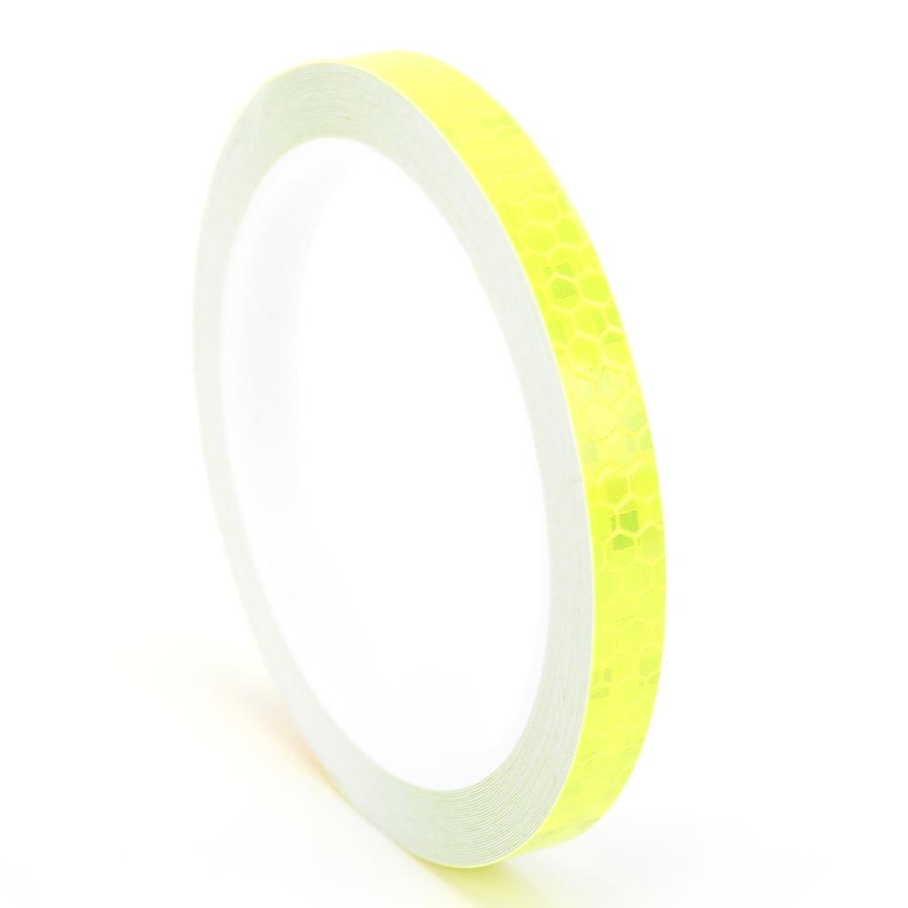 Светоотражающие наклейки шестиугольный узор водонепроницаемая светящаяся лента для автомобиля велосипеда