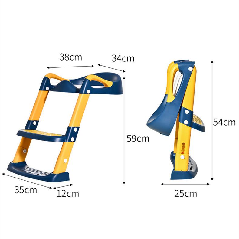 Ступенчатый детский туалет, складной табурет для хранения ног, многофункциональный туалет для мальчиков и девочек, детский туалет для обучения детей с лестницей