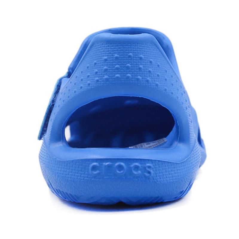Crocs Удобные и простые детские сандалии в морском синем цвете детская модель