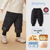 [Антибактериальные Теплосберегающие] Зимние Пуховые Штаны для Детей - Черные, Теплые и Толстые, для Малышей и Девочек