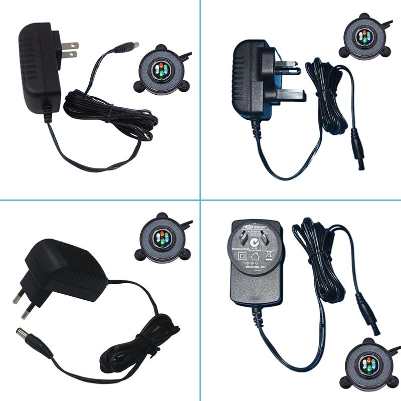 Светодиодный аквариумный воздушный пузырьковый светильник, воздушный пузырьковый каменный диск для аквариума, изготовление кислородного освещения, изменение цвета