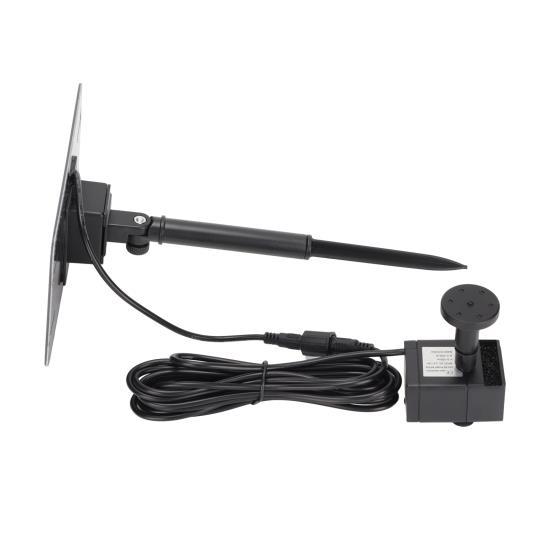 Солнечный фонтанный насос для пруда, солнечный водяной насос 200 л/ч, питание от USB, ландшафтный садовый фонтанный насос