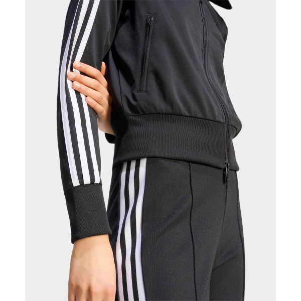 adidas Оригиналы Fb Классическая ТТ Однотонная в полоску Куртка на молнии Женская куртка KV9552
