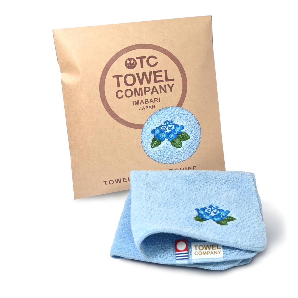 TOWEL COMPANY Имабари Полотенце Носовой платок [Все 13 видов] 22x22см Подарок Вышитый Цветочный Ботанический сад