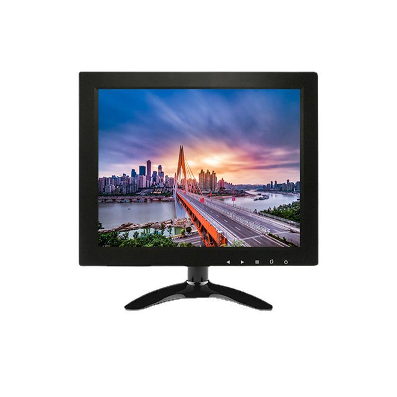 10-15 Inch Compact LCD TV with 4:3 Display, VGA, AV, HDMI Inputs for Cash Register & HD Monitor