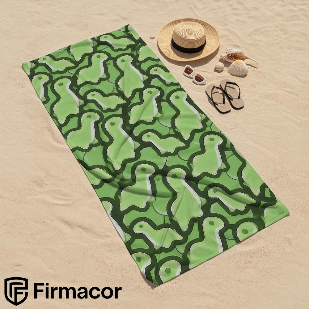 Cute Dinosaur Silhouette Cartoon Anime Beach Towel Microfiber Quick Dry Super Absorbent Soft Bath Towel for Kids Adults Travel
