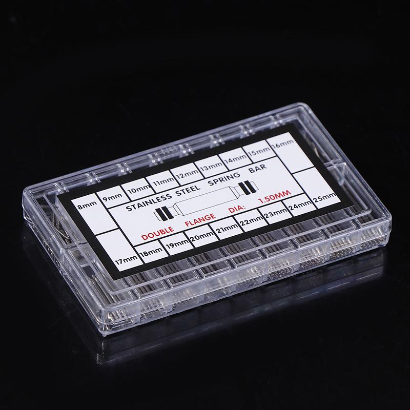 360 шт./компл. 8-25 мм ремешок для часов ремешок заколка звено штифт часовщик ремешок пружинные стержни ремешок звено штифты стальной ремонтный комплект инструменты